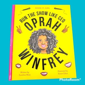 🆕️"Work it Girl, Run The Show Like CEO Oprah Winfrey" Children's Biography Book